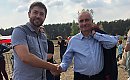 Stefan Pastuszewski z Odznaką Honorową za Zasługi dla Województwa Kujawsko-Pomorskiego