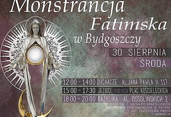 Monstrancja Fatimska w Bydgoszczy