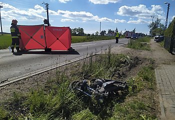 Tragiczny wypadek w Napolu. Zginął 58-letni motorowerzysta 