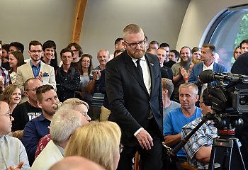Grzegorz Braun w Bydgoszczy prezentował swoją partię [GALERIA]