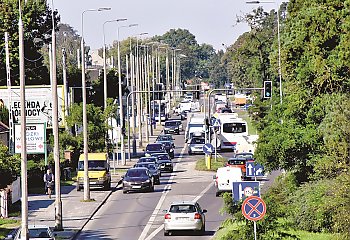 Największą przeszkodą jest wiadukt