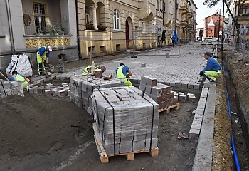 Remont ulicy Cieszkowskiego zbliża się ku końcowi