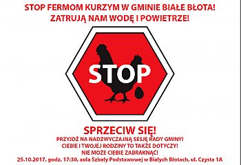 Stop kurzym fermom w gminie Białe Błota