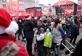 Tysiące bydgoszczan na świątecznej imprezie Coca-Coli [ZDJĘCIA]