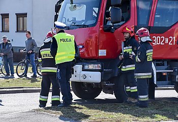 Wybuch gazu w domku jednorodzinnym. Na miejscu 10 zastępów Straży Pożarnej