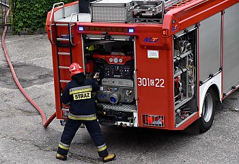 Tragedia w Grudziądzu. Zginął pracownik przysypany kruszywem