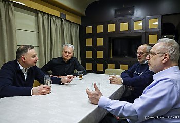 PILNE! Andrzej Duda jedzie do Kijowa. Towarzyszą mu prezydenci Litwy, Łotwy i Estonii