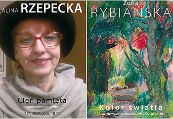 Malarstwo Rybiańskiej, poezja Rzepeckiej. Galeria Autorska zaprasza na spotkanie