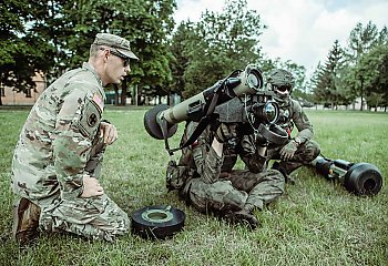 Instruktorzy z Gwardii Narodowej USA przeszkolili pierwszych Terytorialsów