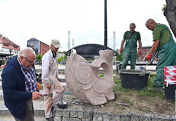 Rybki Józefa Makowskiego stanęły na Wyspie Młyńskiej