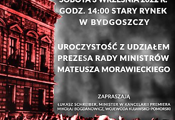 Złożą hołd ofiarom niemieckich zbrodni w Bydgoszczy. W uroczystościach weźmie udział premier Morawiecki 