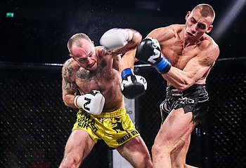 Krew i pot. Walki MMA i K1 w Bydgoszczy [GALERIA ZDJĘĆ Z EFN'18 CZ.2]