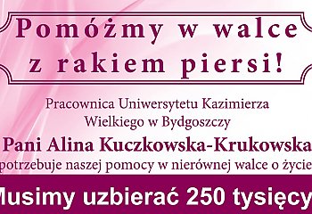 Pani Alina z UKW walczy o życie i prosi o pomoc