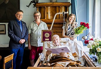 Jan Tadeusz Tylżanowski skończył sto lat.  Został uhonorowany Medalem Unitas Durat