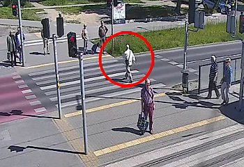 Piesi przechodzą na czerwonym. Policja wszystko widzi [WIDEO]