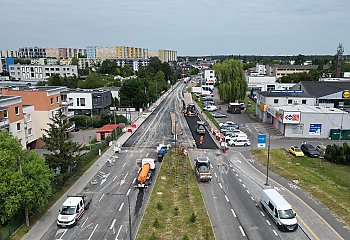 Wrócą autobusy na Łęczycką. Drogowcy publikują raport z drona [WIDEO]