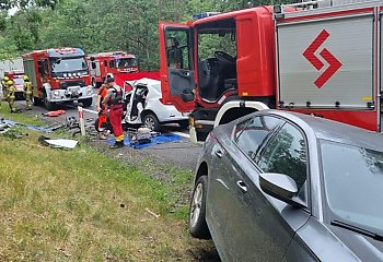 Tragedia w Górsku na DK80. Kolejna ofiara śmiertelna na drogach w wakacje