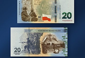 Nowy banknot kolekcjonerski NBP: „80. rocznica wybuchu Powstania Warszawskiego”
