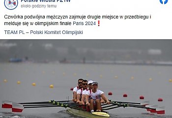 Płyną po medale. Czwórka podwójna mężczyzn już w finale [PARYŻ 2024]