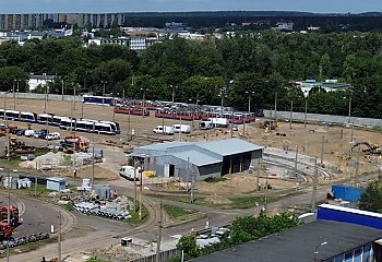 Raport z rozbudowy zajezdni tramwajowej przy ul. Toruńskiej