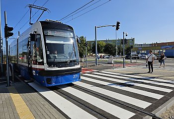 Przejście dla pieszych w miejscu po kładce na Wyżynach już jest gotowe