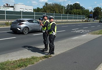 Motocyklowy patrol na ulicach Bydgoszczy - policja podsumowuje 