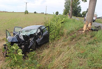 Niemowlę ranne w wypadku. Kierowca nie miał uprawnień