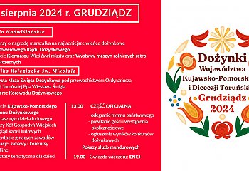 Dożynki wojewódzkie 2024: tradycji stanie się zadość! Zagra ENEJ