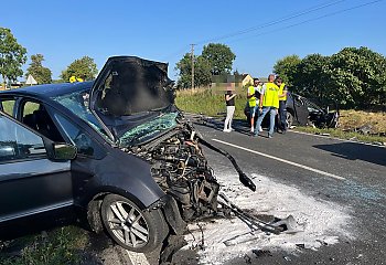 Tragiczny wypadek na drodze krajowej. Zginęły dwie osoby, a ranne dziecko jest w szpitalu