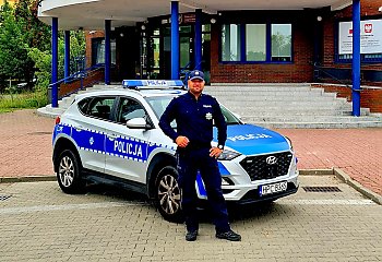 Policjant w czasie wolnym od służby poszedł oddać krew i złapał złodzieja paliwa!