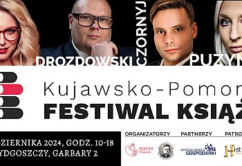 Kujawsko-Pomorski Festiwal Książki zbliża się wielkimi krokami. Odbędzie się na WSG [ZAPOWIEDŹ]