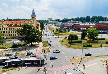 Rusza remont na rondzie Grunwaldzkim. Tramwaje i autobusy pojadą inaczej 