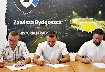 Zawisza Bydgoszcz ma nowego napastnika. Patryk Mikita dołączył do zespołu