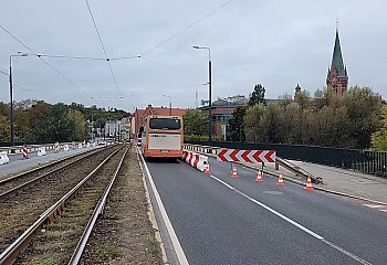 Zmiany w komunikacji miejskiej. Od przyszłej soboty most Bernardyński będzie zamknięty dla autobusów