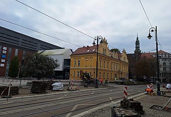 Wiedeńskie przystanki powstają na Gdańskiej. Ułatwią wsiadanie do tramwajów