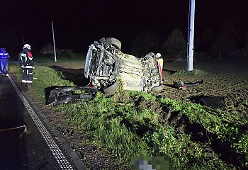 Śmiertelny wypadek w miejscowości Podzamek Golubski [ZDJĘCIA]