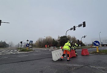 Łęczycka otwarta i przejezdna na całej długości