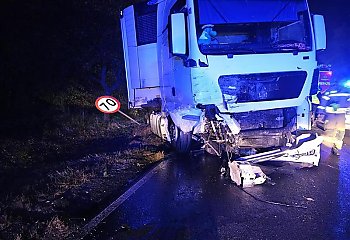 Tragedia na DK15. Śmiertelny wypadek w Kwieciszewie [ZDJĘCIA]