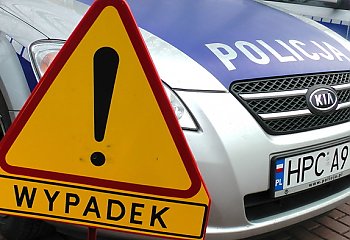 Wypadek na DK 25 w Mąkowarsku [Z OSTATNIEJ CHWILI]