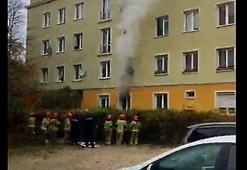 Pożar na Kapuściskach. Jest osoba poszkodowana [Z OSTATNIEJ CHWILI]