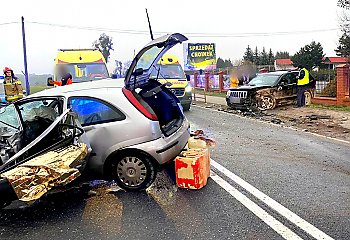 Śmiertelny wypadek w Stopce na DK 25 [ZDJĘCIA]