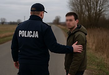 Zaginiony 27-latek odnaleziony po pieszej wędrówce. Przeszedł ponad 25 km