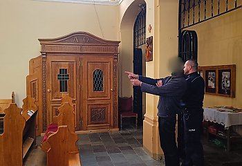 Relikwia skradziona z kościoła! Policja w Kcyni zatrzymała sprawcę w ekspresowym tempie