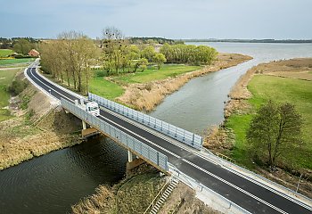 Koniec utrudnień na trasie Pturek–Młodocin. Nowa nawierzchnia, bezpieczniejszy most i zapowiedź kolejnych zmian w regionie