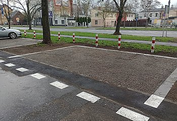 Na Grunwaldzkiej przygotowano wygodniejsze miejsca do parkowania