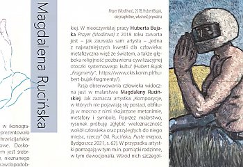 Obrazy artystki z Politechniki Bydgoskiej na wystawie w Muzeum Narodowym w Kielcach