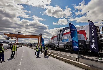Bydgoska lokomotywa wodorowa podbija Szwecję. PESA z RoadShow za morzem