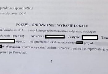 Schreiber apeluje o wiral w sprawie eksmisji 6-latka. „Możemy uratować kilka rodzin”