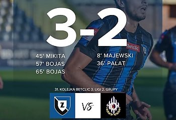 Zawisza wygrał i może zagrać w barażach o II ligę