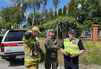 Alarm powodziowy w Nieszawie! Policja, Straż Pożarna i Wojsko ćwiczyły scenariusz grozy